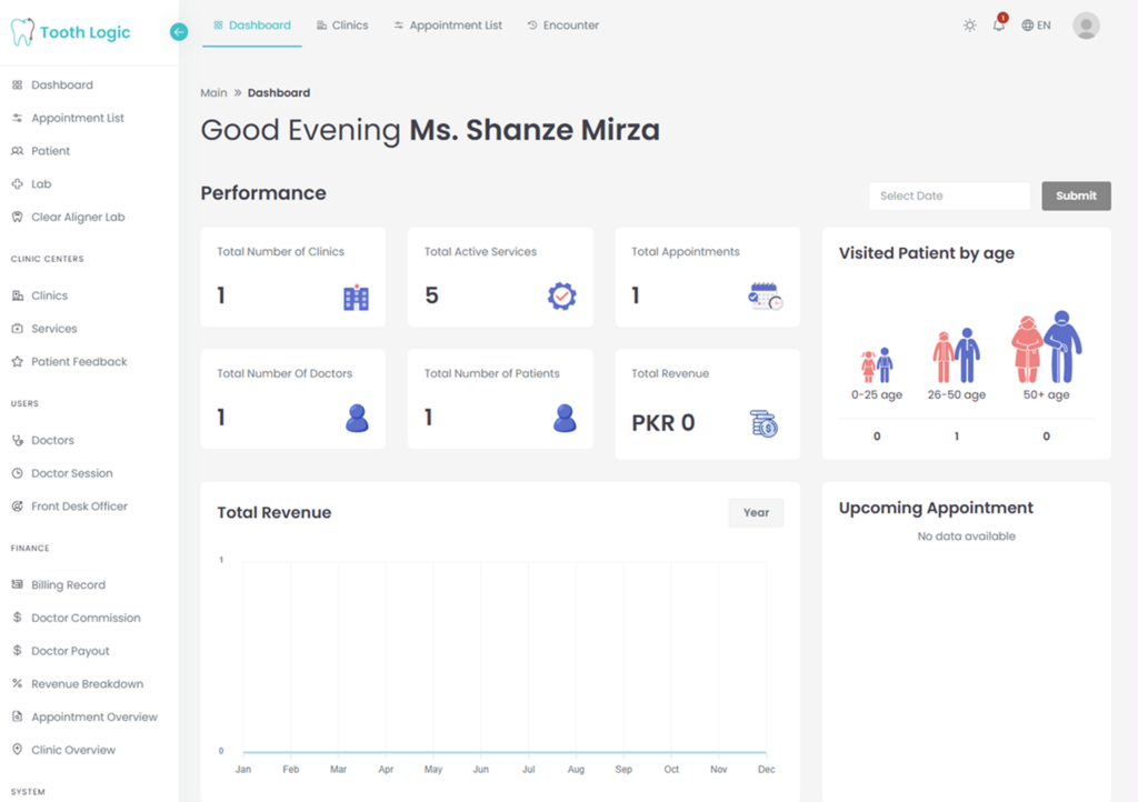 Tooth Logic Dashboard
